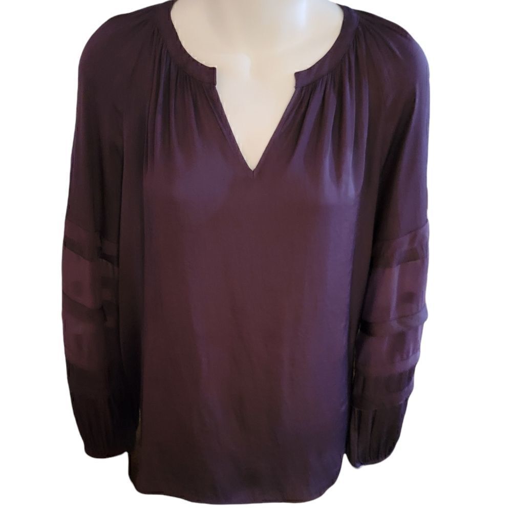 Women's Simply Vera Wang Long Sleeves Blouse